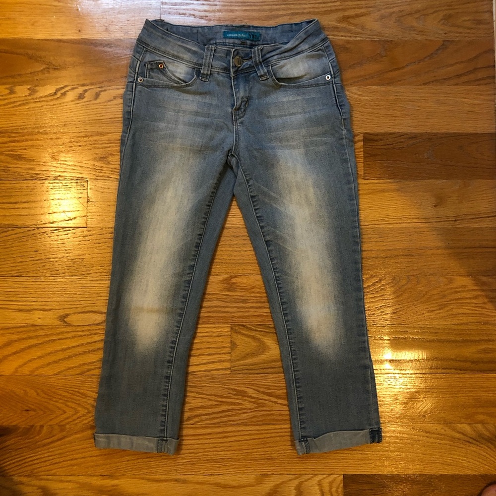 Ymi wannabettabutt? Light blue Capri size 3